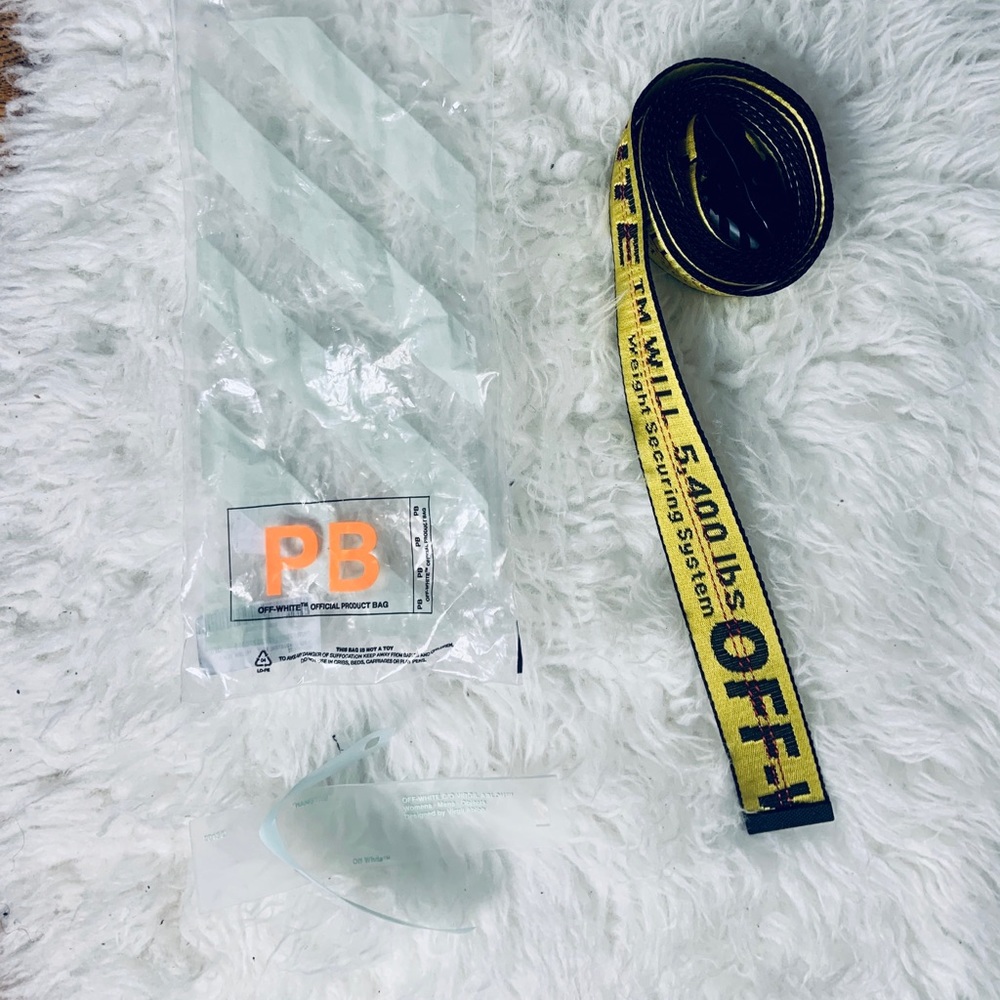 Off-White Industrial Belt - 100% Authenthic